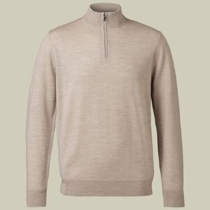 Christian Lacroix Men's Light Gray Zip-Up Sweater